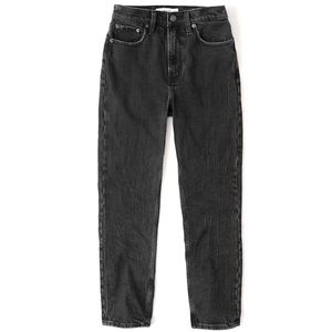 “The Mom” high rise ankle jeans